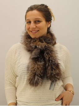 Echarpe-Boa renard Crystal