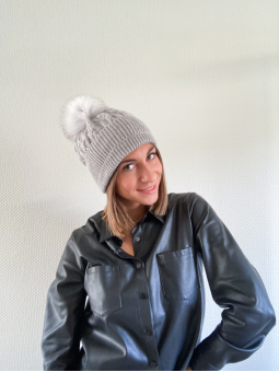 MONTANA Bonnet Gris perle...