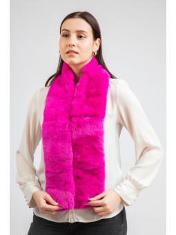 Echarpe en lapin rex,...