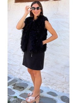 Gilet JUILETTE en agneau...