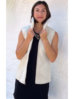 LUCHON gilet sans manches...